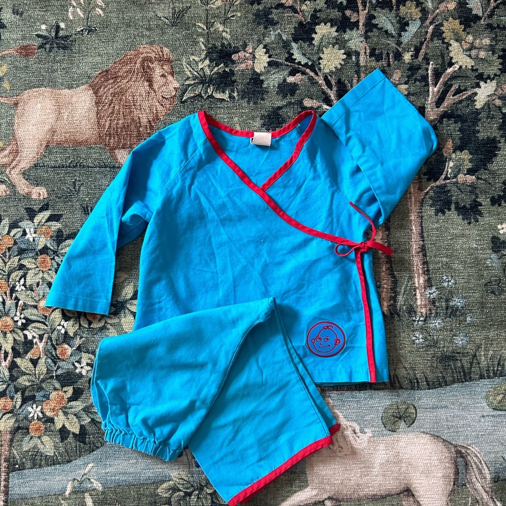 Blue pajama set